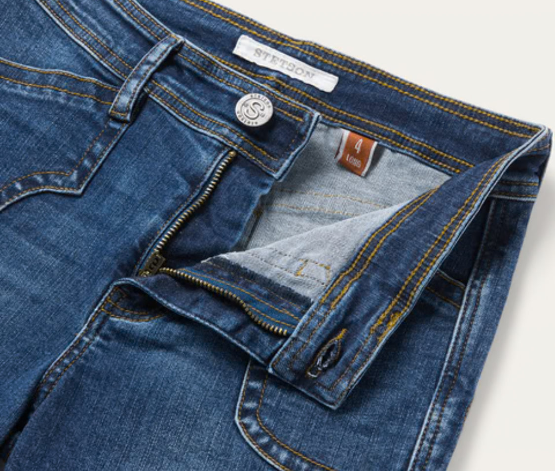 STETSON 921 HIGH WAIST FLARE FIT JEAN