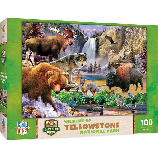 Master Pieces - Wildlife of Yellowstone National Park Jigsaw Puzzle 100pc 11931