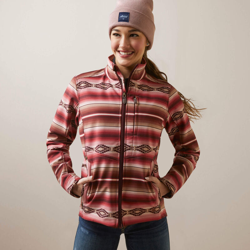 Ariat Women’s Red Serape Soft Shell Jacket