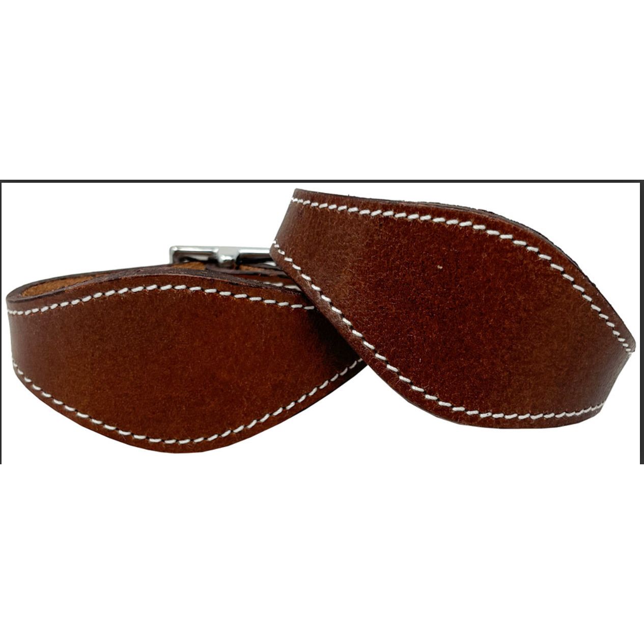 Rugged Ride Stitched Leather Stirrup Hobbles