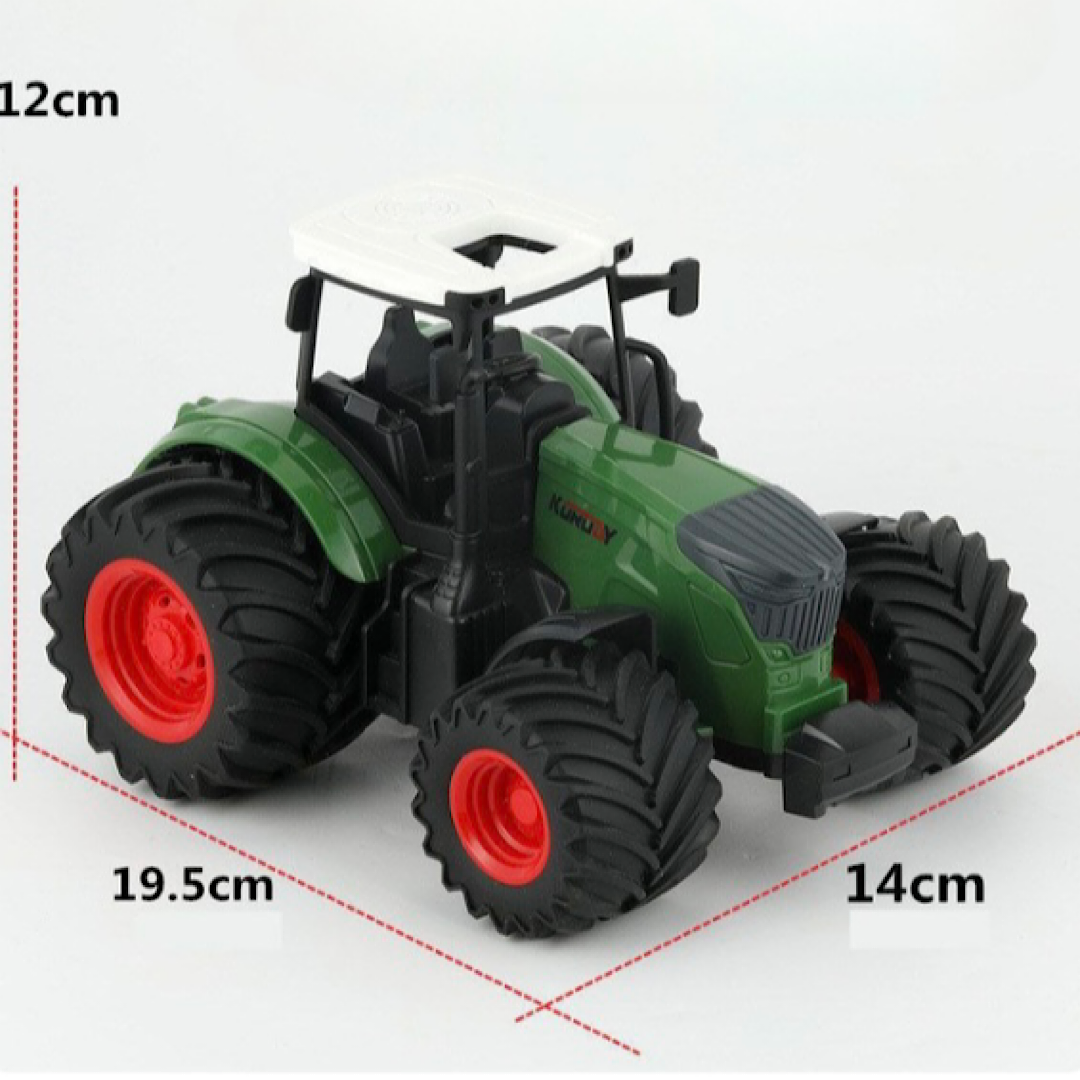 Kurudy - 8 Wheel Green Tractor CN9931B