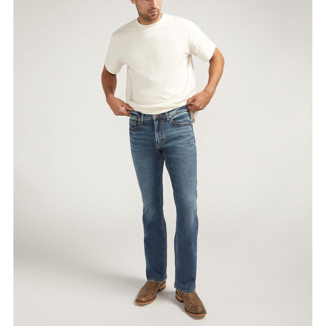 * M12610EFS393 | Silver Jeans Co. Jace Slim Fit Bootcut Leg