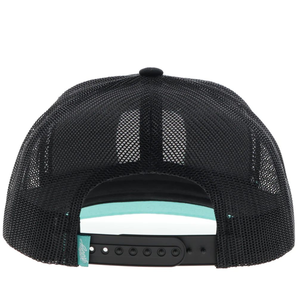 Hooey "Zenith" Hat Black w/Serape Pattern Patch