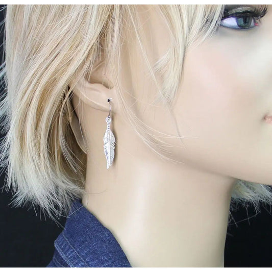 Dream Feathers Dangle Earrings