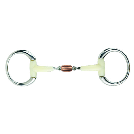 Happy Mouth Contour Copper Roller Round Eggbutt Bit 5.75″  Item:2506575