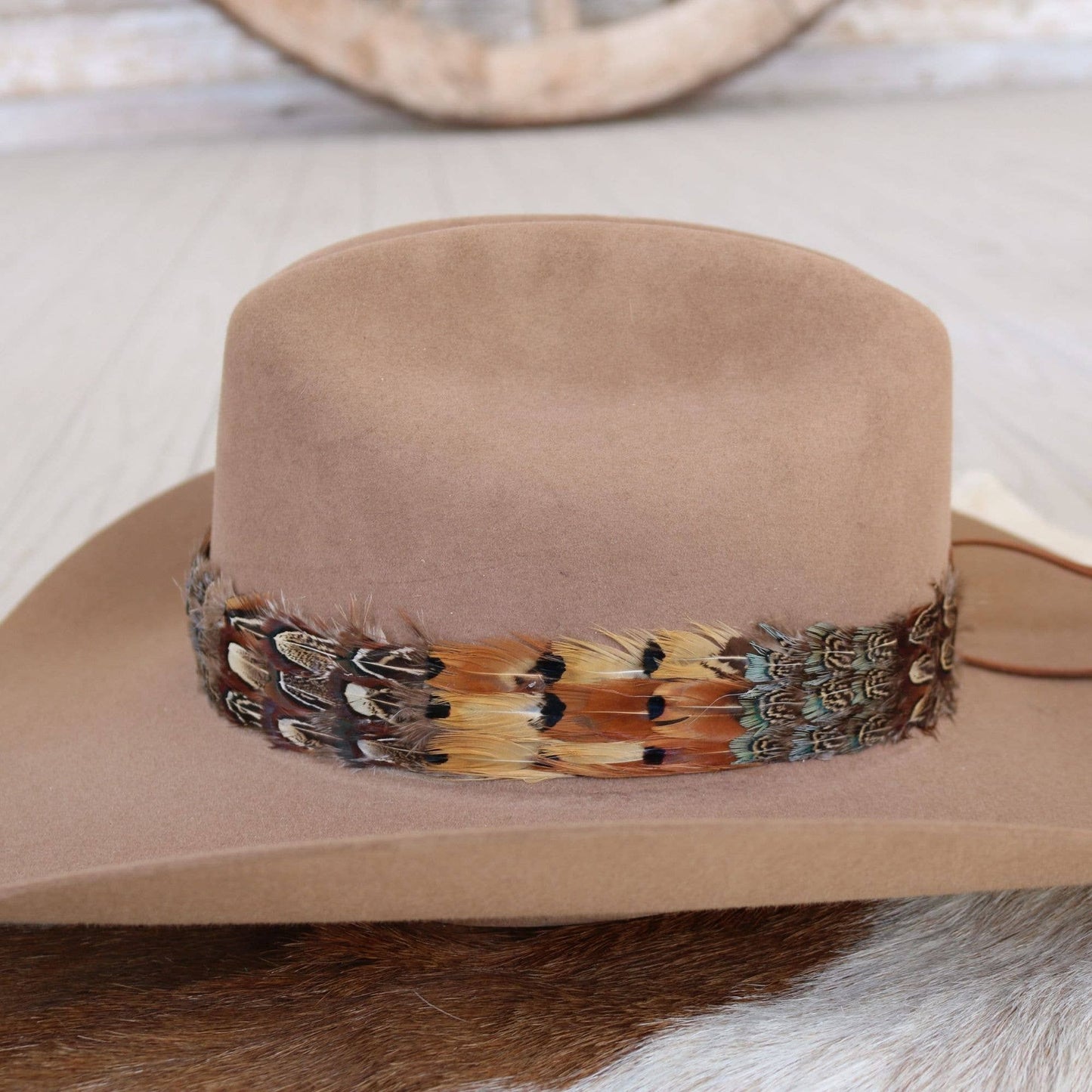 Willow Lane Hat Co. - Western Feather Shikoba II Hat Band