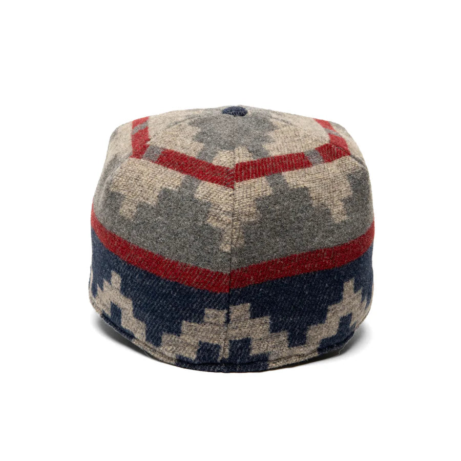 Crown Cap Navajo Wool Blend Stockman Cap Winter Hat 1-1201N