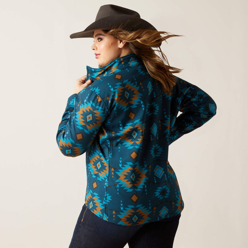 Ariat Womens Sioux Falls Aztec SoftShell Jacket