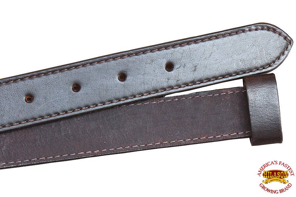 HILASON Horse Tack Western Saddle Strong Leather Tie Cinch Strap | for Horses Straps