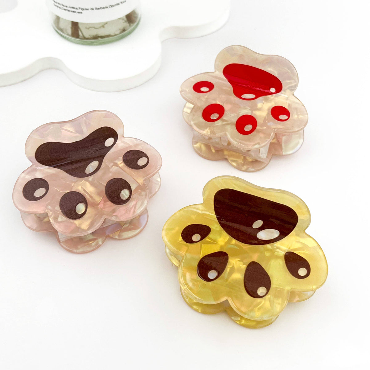 Fun Paw Animal Hair Claw Clip