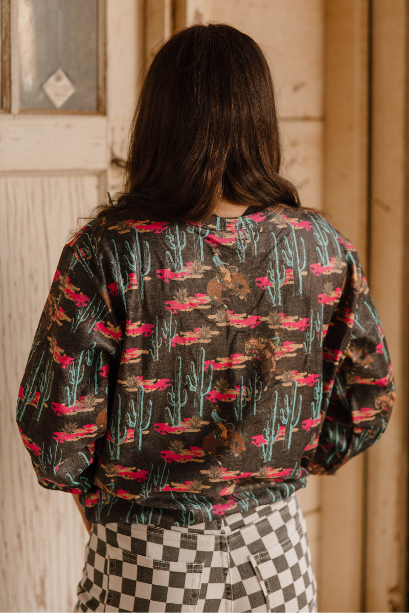 Rosette Rodeo Top