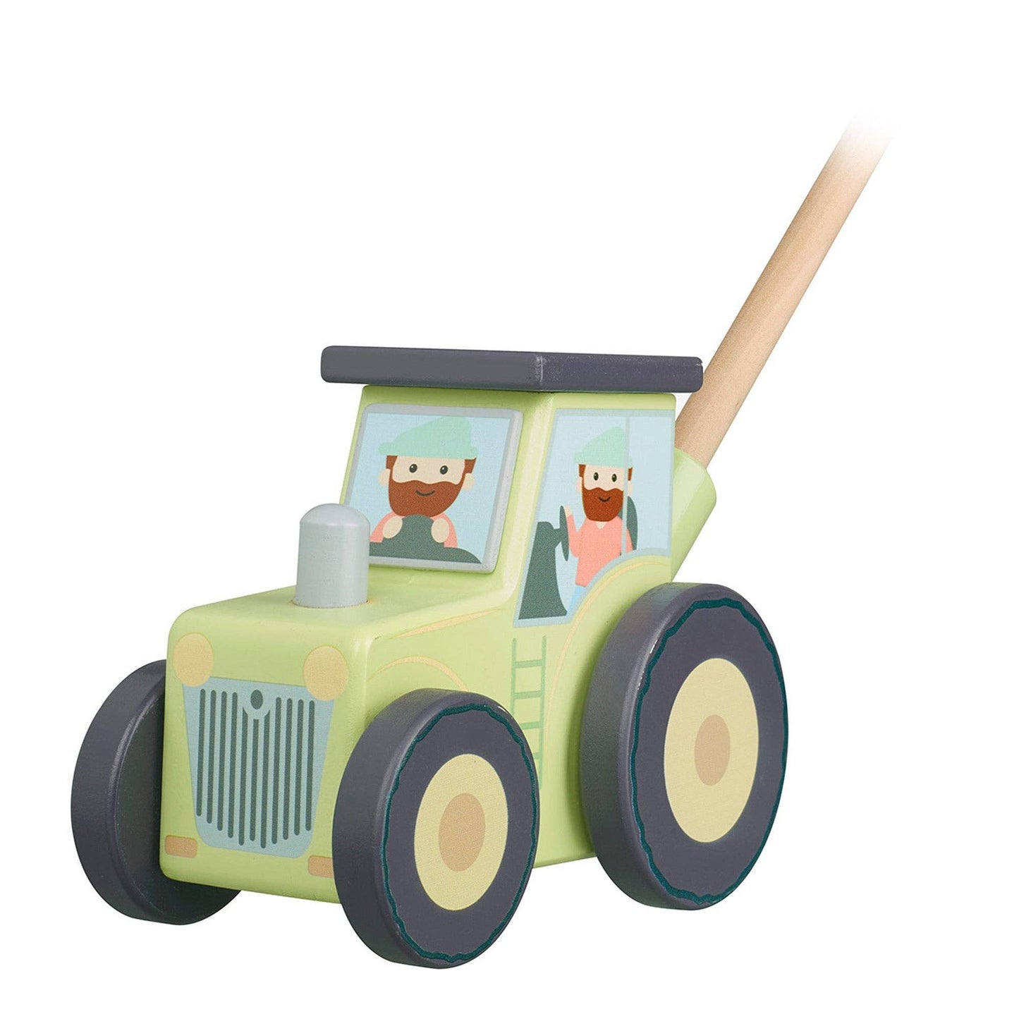 Orange Tree Toys - Tractor Wooden Boxed Push Along