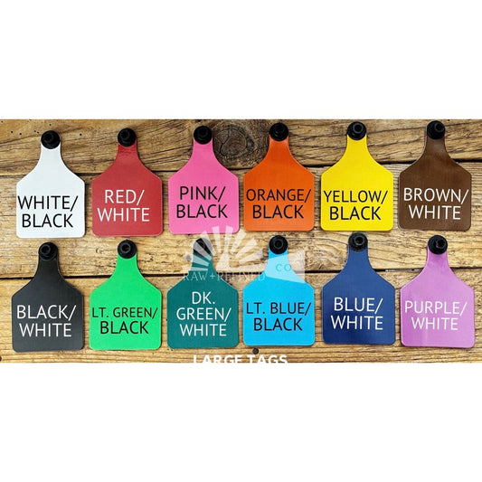 Ritchey Engraving Tags Univ Lg Cow 25pk