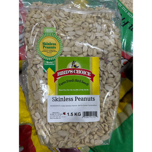 Bird's Choice Skinless Peanuts 3.3LB (1.5kg)
