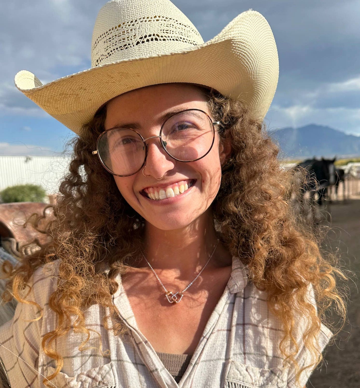 Saddle Stirrup PETITE Necklace Jewelry