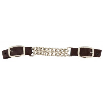 SIERRA CHROME PLATED FLAT CURB CHAIN with NYLON STRAP 2994