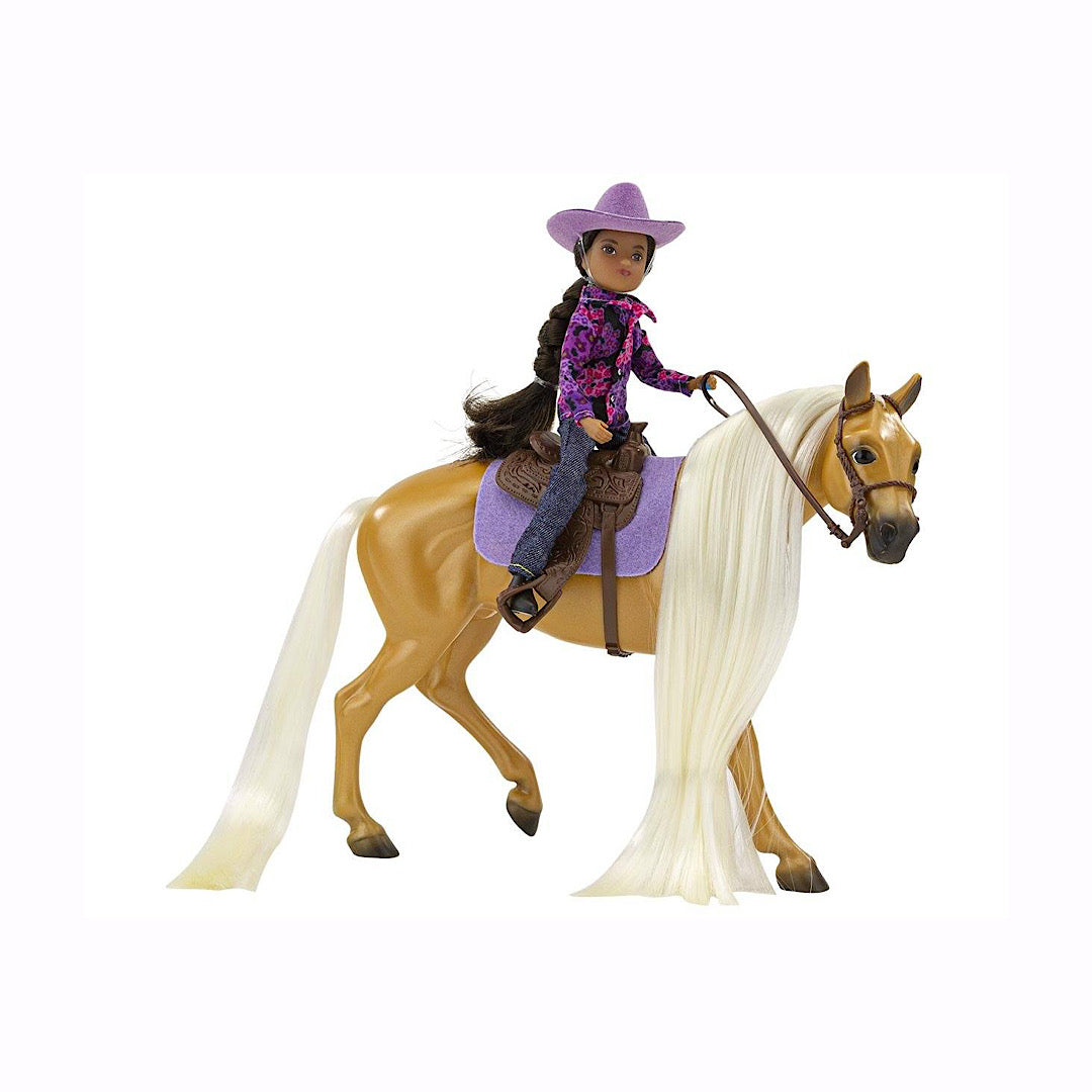 Breyer -  Quarter Horse & Western Rider 61146