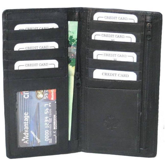 IGI CANADA - Genuine Leather Lambskin Men's Coat Breast Card Wallet -4108