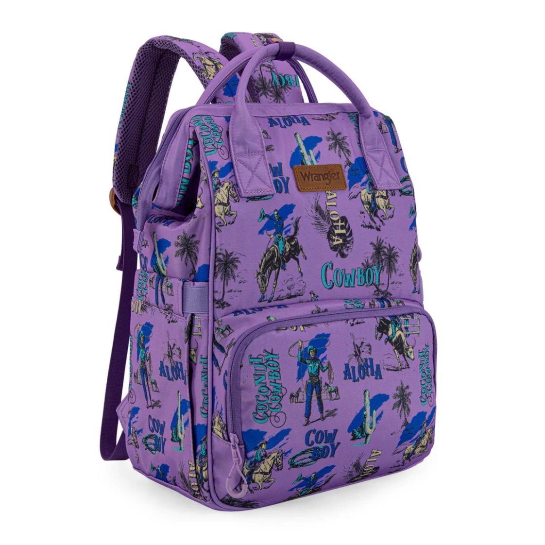 Wrangler Cowboy Printed Callie Backpack/Diaper Bag WG2204-91102