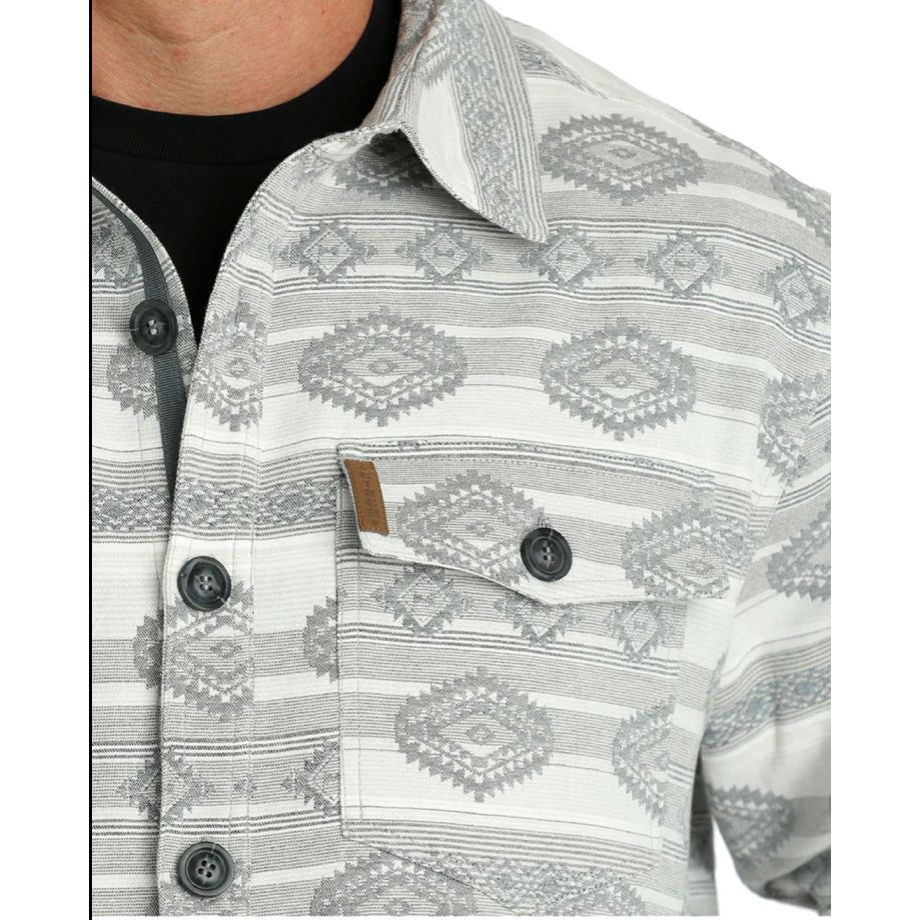 Cinch Jacket Men's Jacquard Shirt Jacket - MWJ1597001