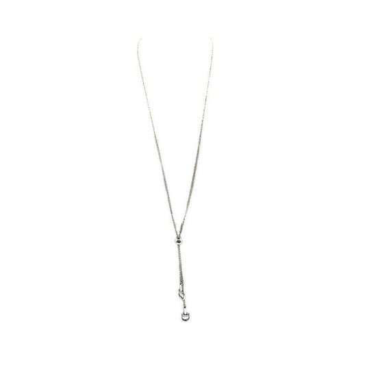 Western Snaffle Bit Bolo Necklace
