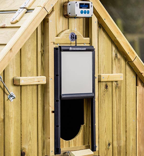 ChickenGuard Automatic Coop Door Opener & Self-Locking Door