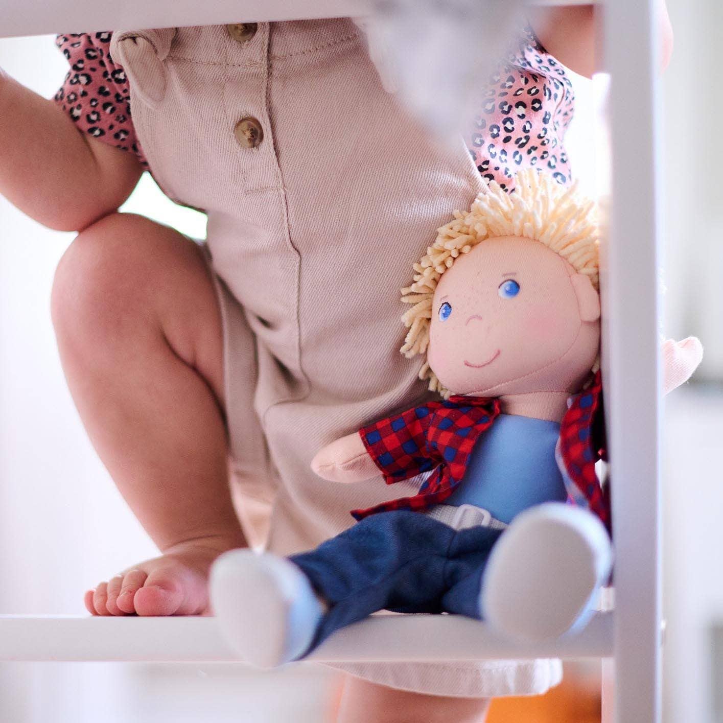 Nick 12" Soft Doll – Plush First Doll for Kids