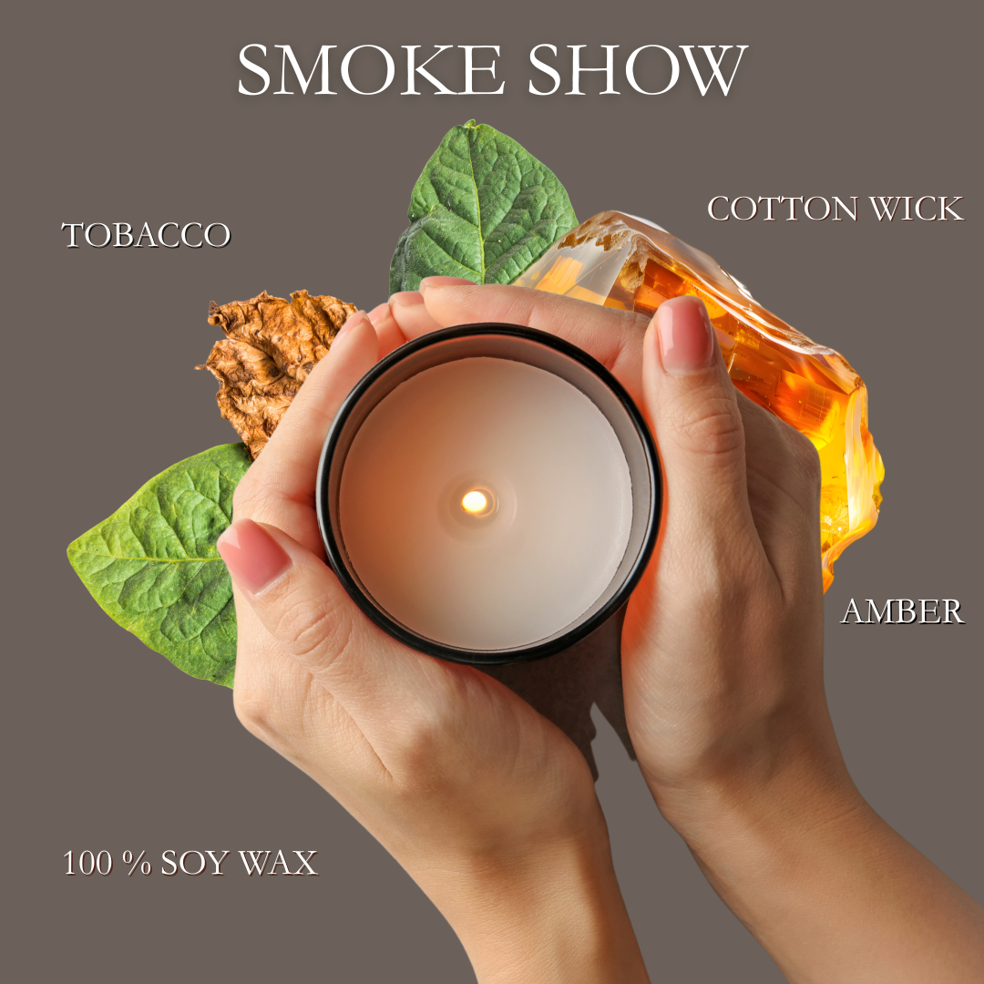 SmokeShow Soy Candle 8oz | Hand Poured Candle
