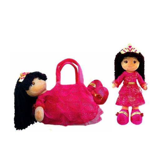 GirlzNDollz - Lola Princess Baby Doll with Purse
