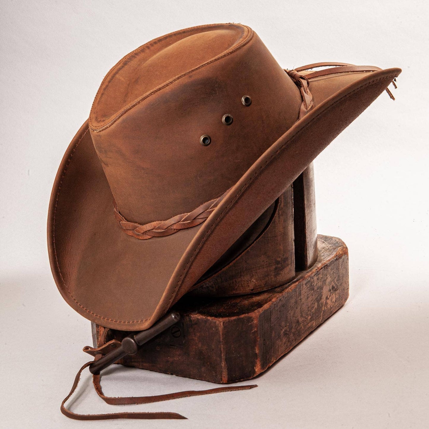 Premium Shapable Leather Cowboy Hat - Style Hollywood