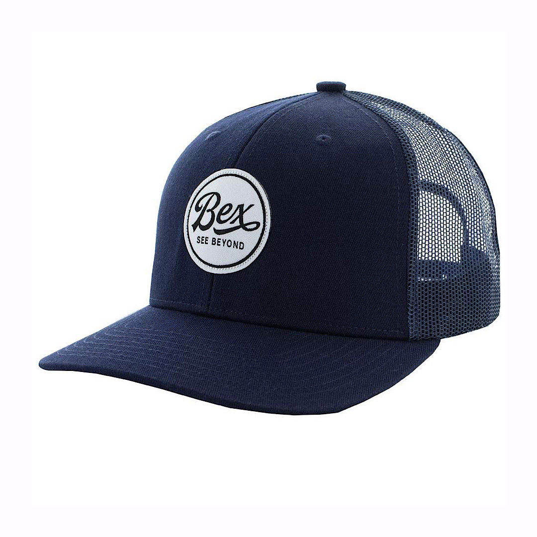 Bex - Longhand Navy Snap Back Men’s Ball Cap H0159NV