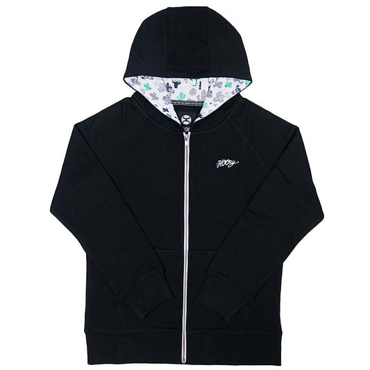 HH1166BK-Y Hooey Youth Sedona Zip Hoodie