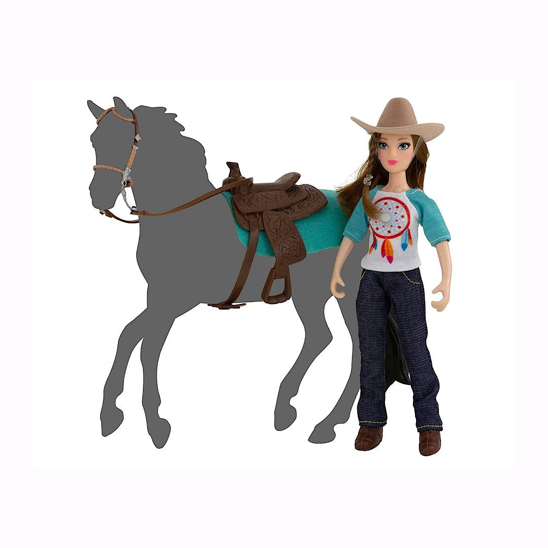 Breyer - Natalie Western Rider with Tack 62025