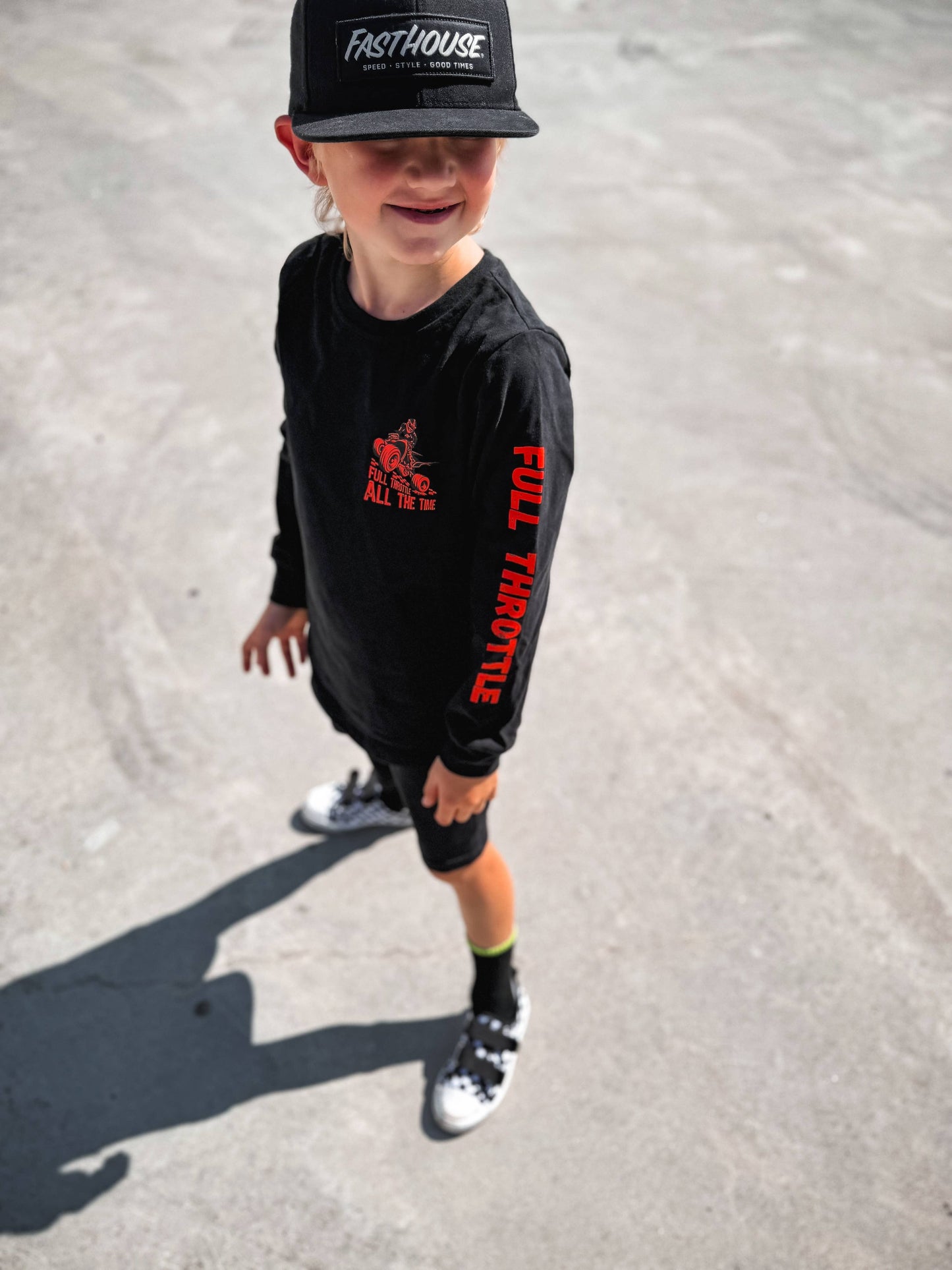 Full Throttle - Long sleeve Shirt Youth