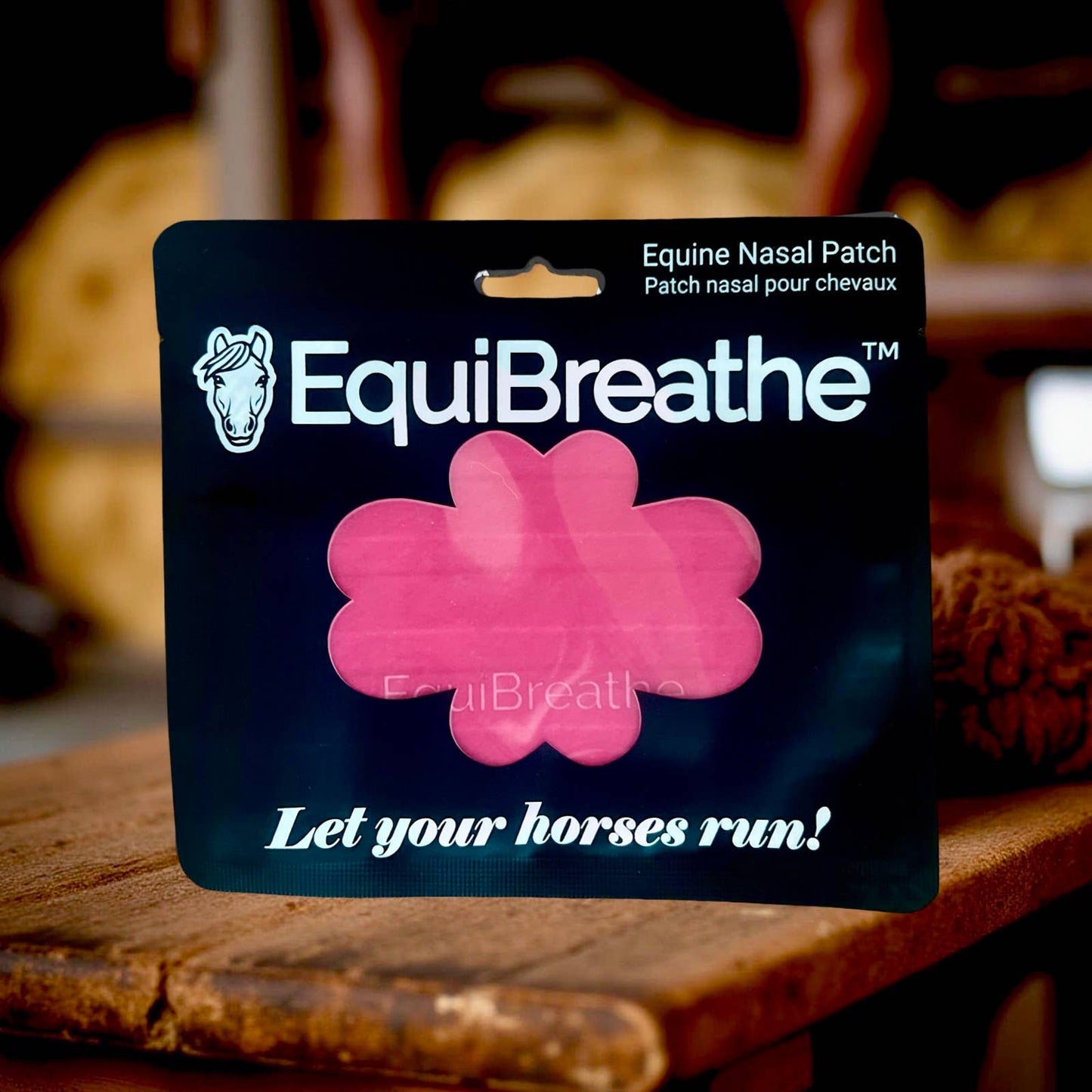 EquiBreathe™ Equine Nasal Patch - Pink