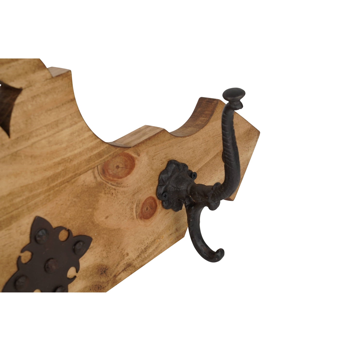 Durango Wall Hat Rack Western 27x11 Brown