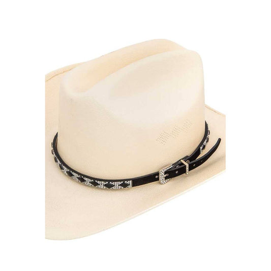 Crystal Western Hat Band Rope & Spurs - 98-HB1007