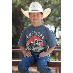 Boys Cinch American Rodeo Brand Tee