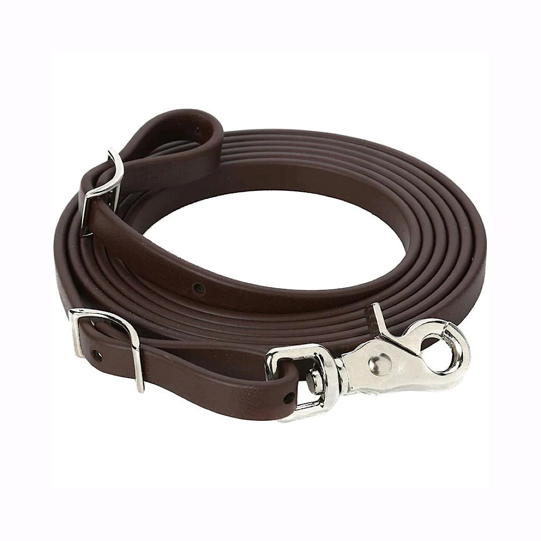 Burwash - Brown Biothane Roping Rein