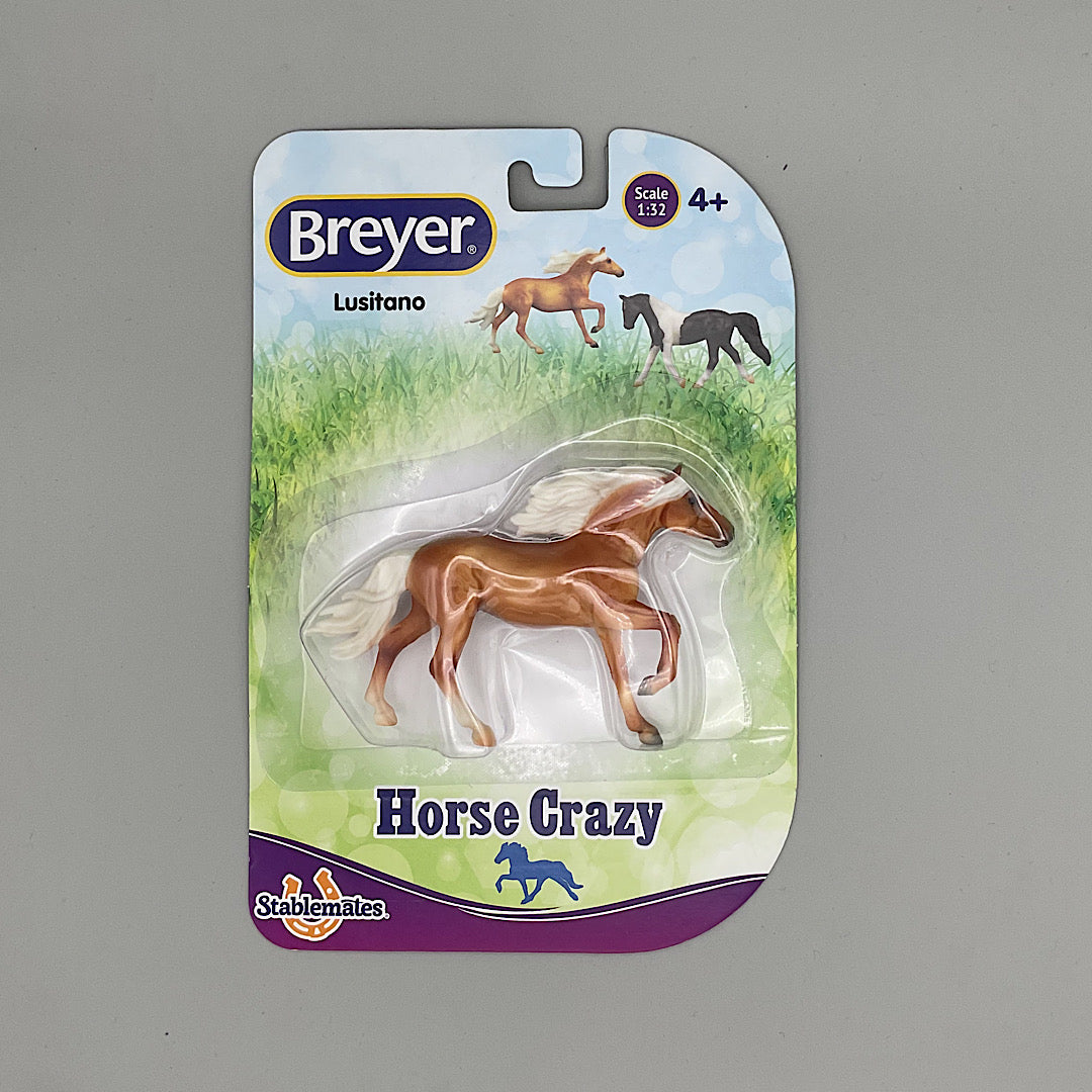 Breyer Horse Crazy Stablemates Lusitano-Paint Horse-Gypsy Vanner 97244