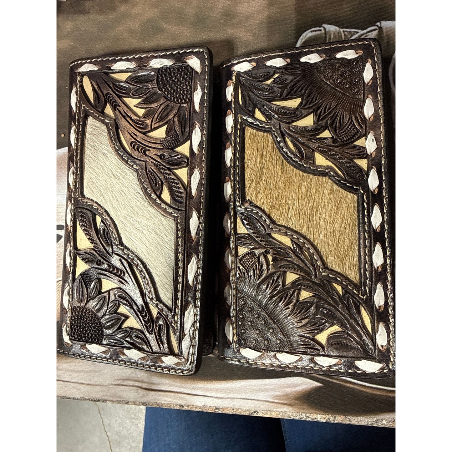 Corral Carved Rodeo Wallet WL