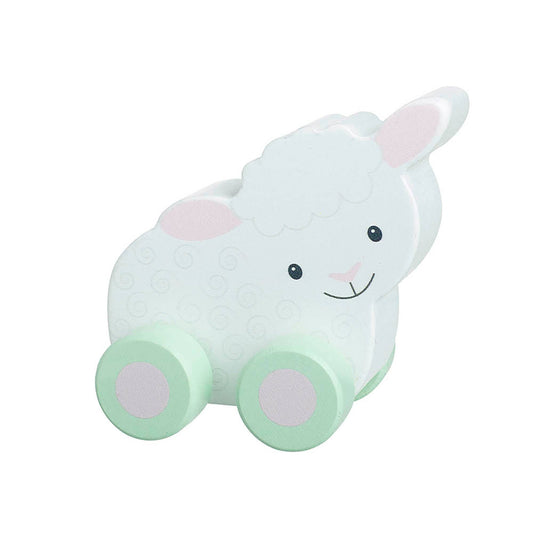 Orange Tree Toys - Sheep First Wooden Push Toy
