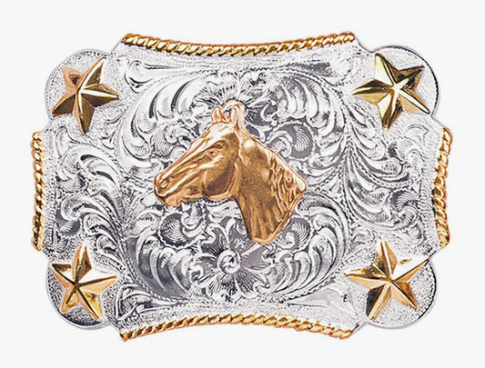 Nocona Boy's Horsehead Buckle