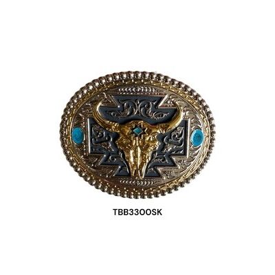 WESTERN EDGE BUCKLES LONGHORN TBB3300SK