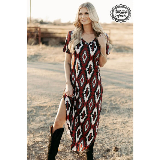 Sterling Kreek-Western Rebel Maxi Dress