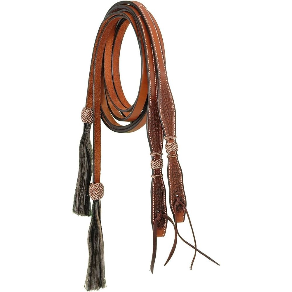 Tough 1 Medium Oil Premium Basket Tool Split Reins