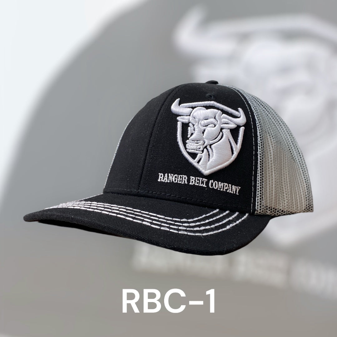 Ranger Belt - Embroidered Bull Snap Back Men’s Ball Cap RBC-3
