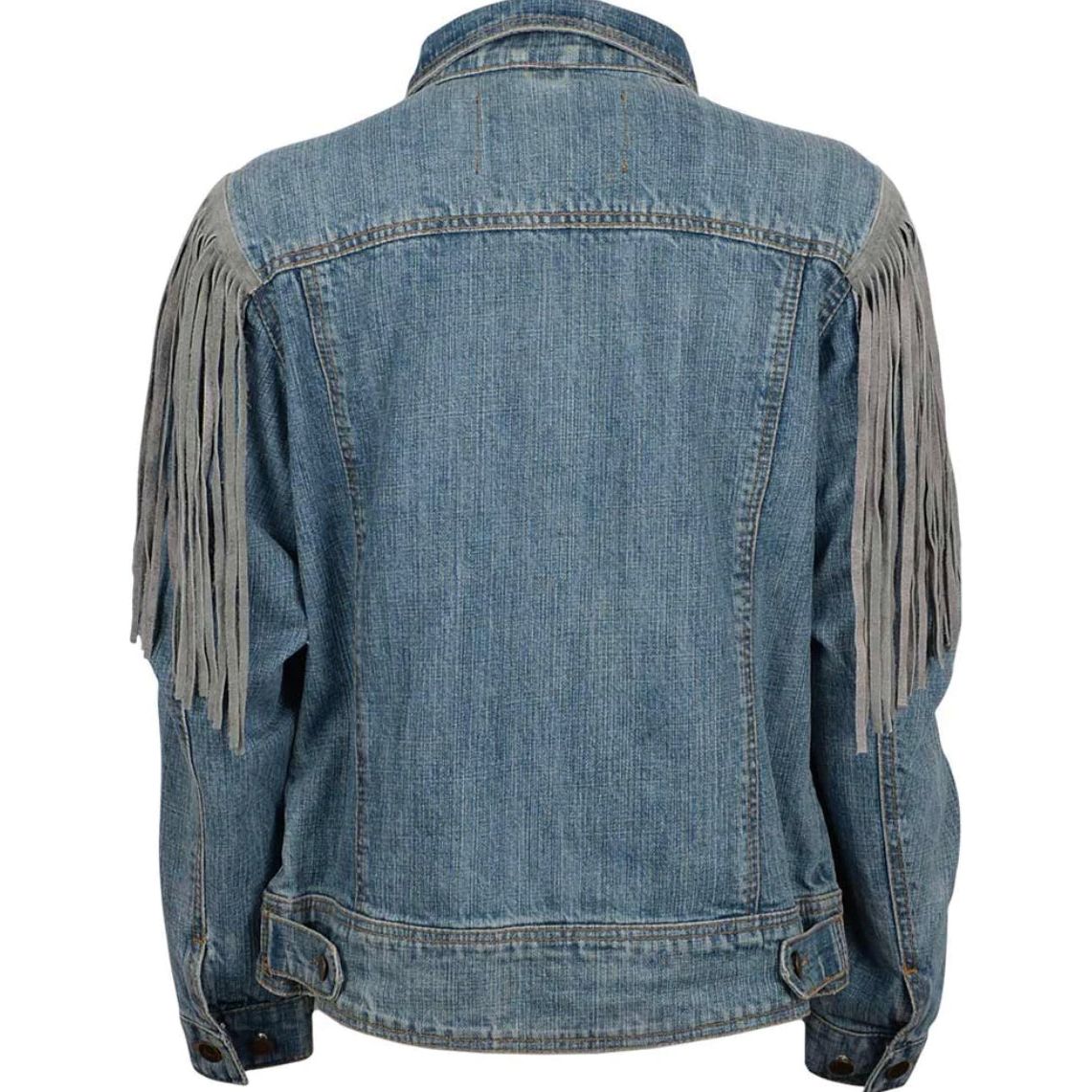 STS Ranchwear Women's Gretchen Cowhide Jean Jacket