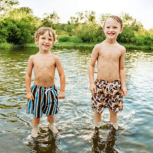 Old West Showdown Boys Swim Shorts