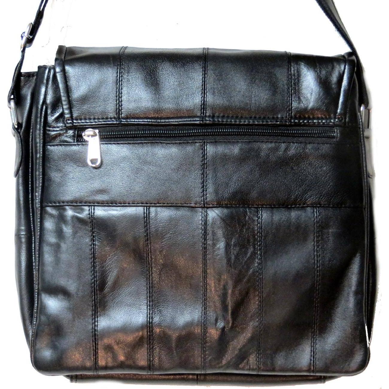 IGI CANADA - Genuine Lambskin Leather Ladies Flapover Shoulder Bag #6080